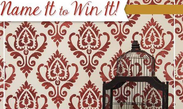 Name It to Win: New Ikat Stencil Pattern!