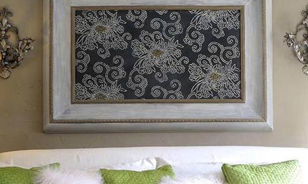 Hung Up on Stenciling: Wonderful Wall Art Ideas