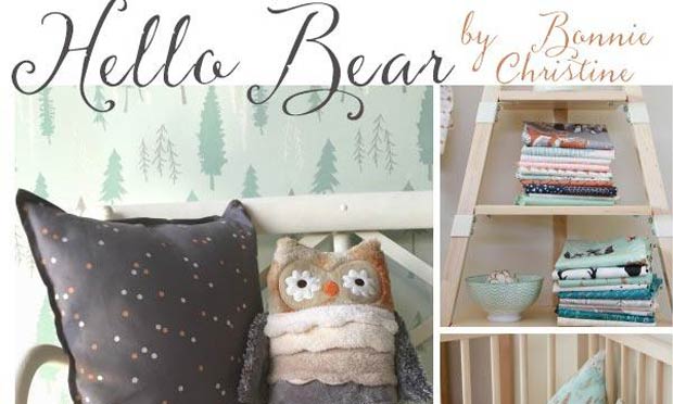 Say Hello Bear! New Stencils from Bonnie Christine