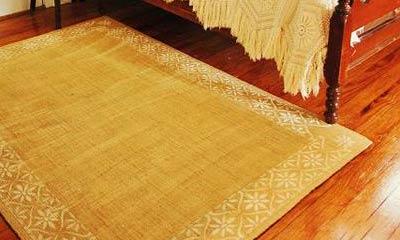 Stenciling a New Life for Rugs!