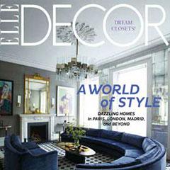 Moroccan Stenciled Heaven In Elle Decor
