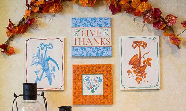 Thanksgiving Stencil Tutorials to Fall For