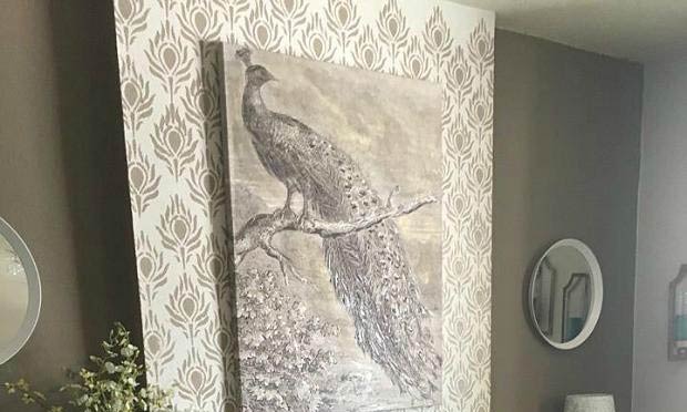 Pretty as a Peacock: Strut Your Stencil Style