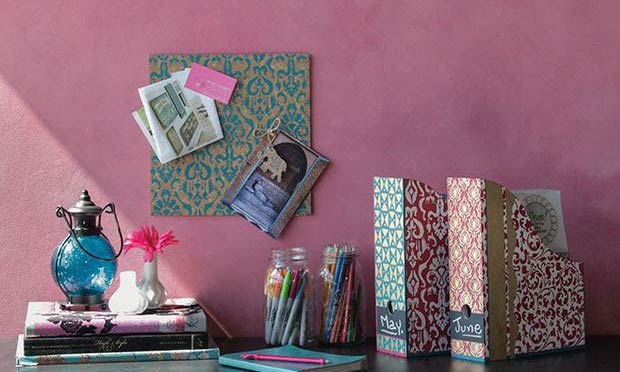 IKEA Hack: Stencil Stylish Storage with Mini Craft Stencils