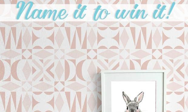 It's Your Chance! Name & Win this Modern Stencil
