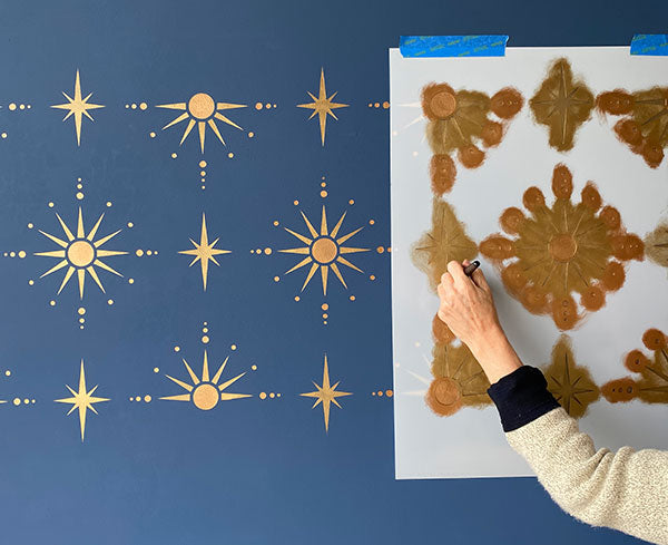 Use the Best Metallic Stencil Paints to Make your Stenciling Projects Shine