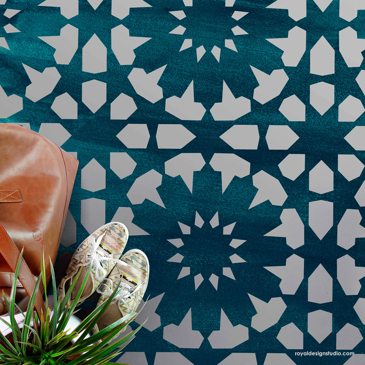 NEW! Upscaled Marhaba Tile Stencil