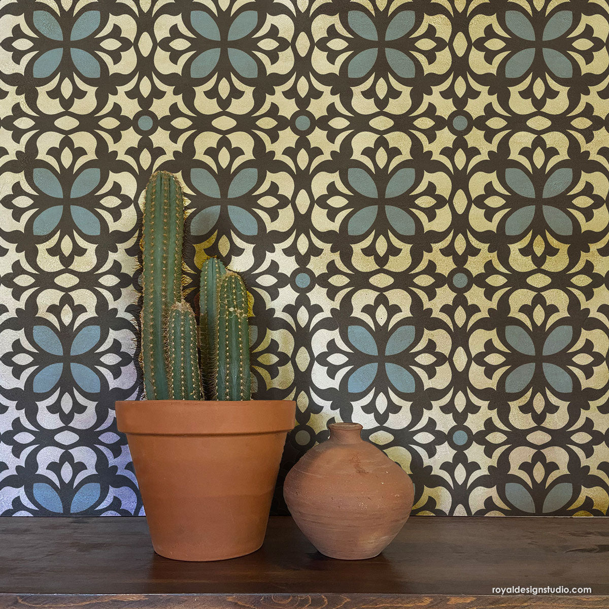 NEW! Alicante Tile Stencil