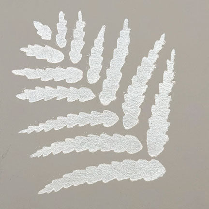 Ballet Slipper Stencil Creme