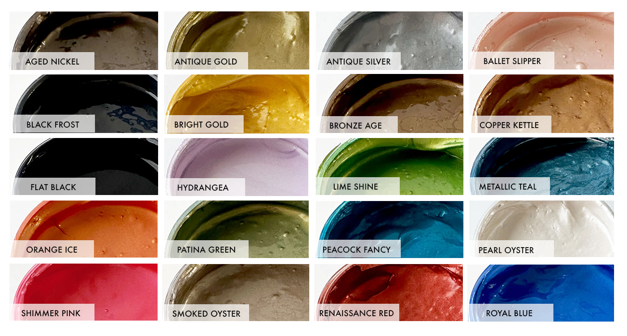 Royal Stencil Cremes Color Chart