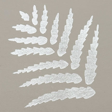 Hydrangea Stencil Creme
