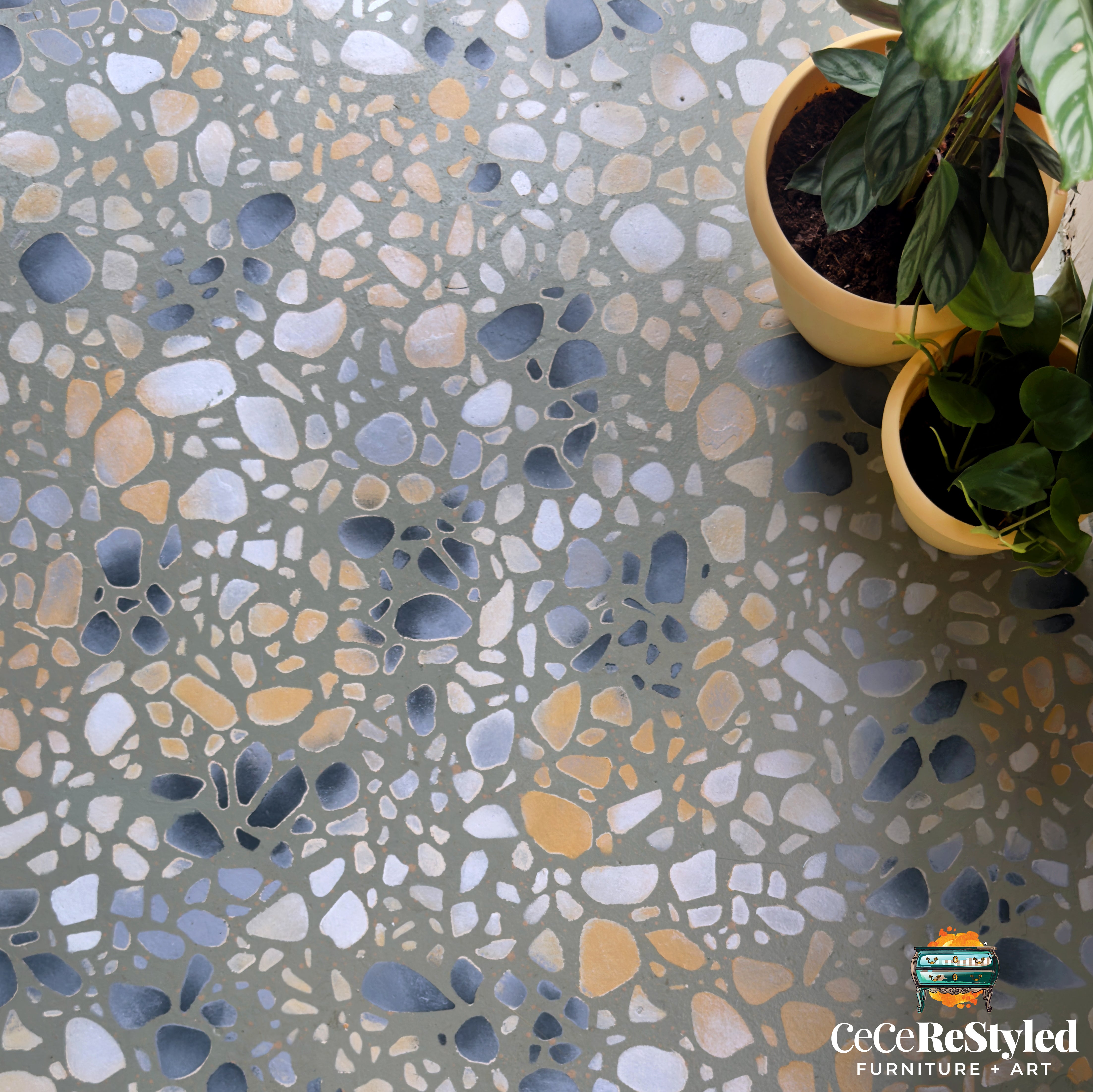 Terrazzo Stencil