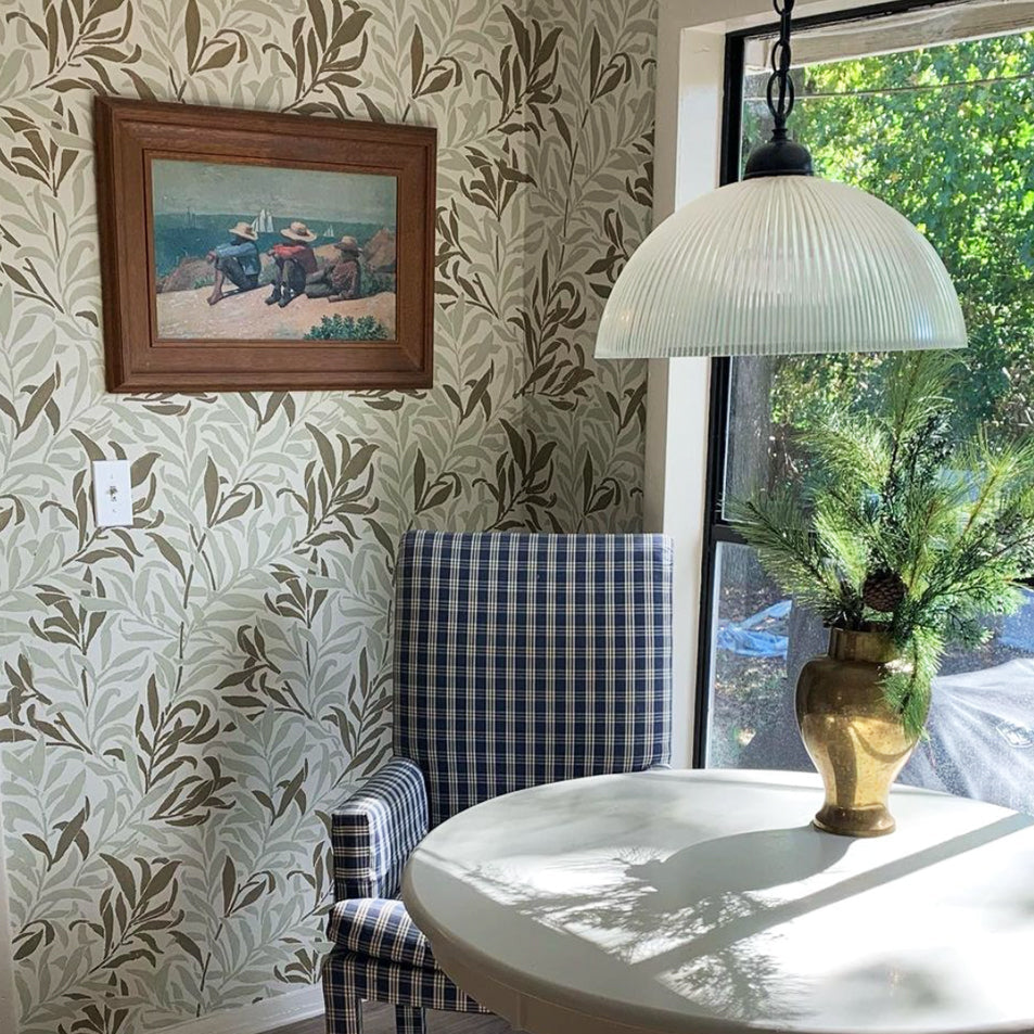 Thicket Leaves Wall Stencil