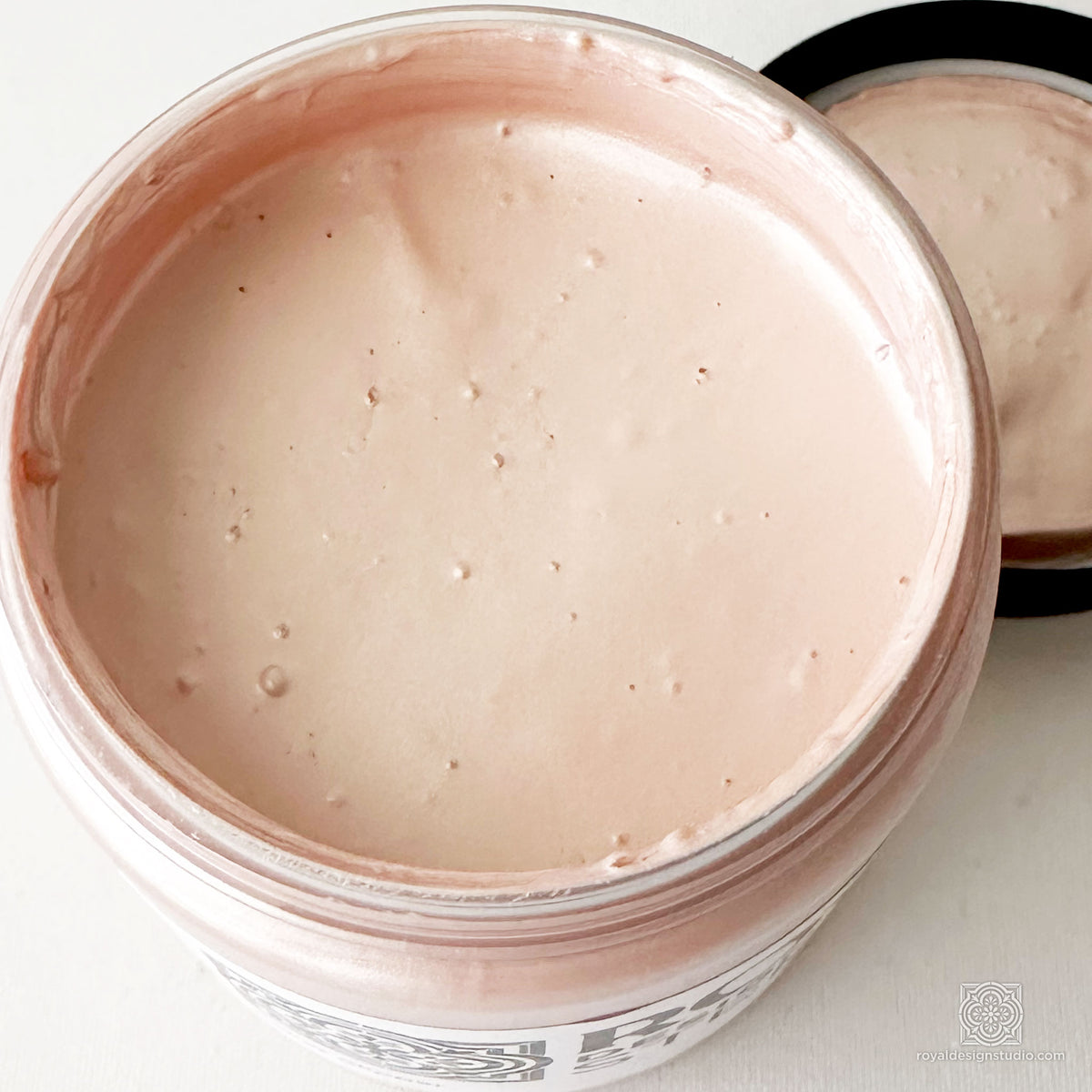 Ballet Slipper Stencil Creme