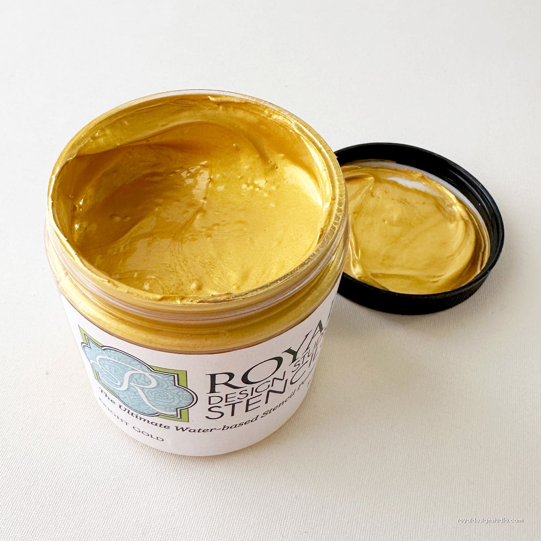 Bright Gold Stencil Creme
