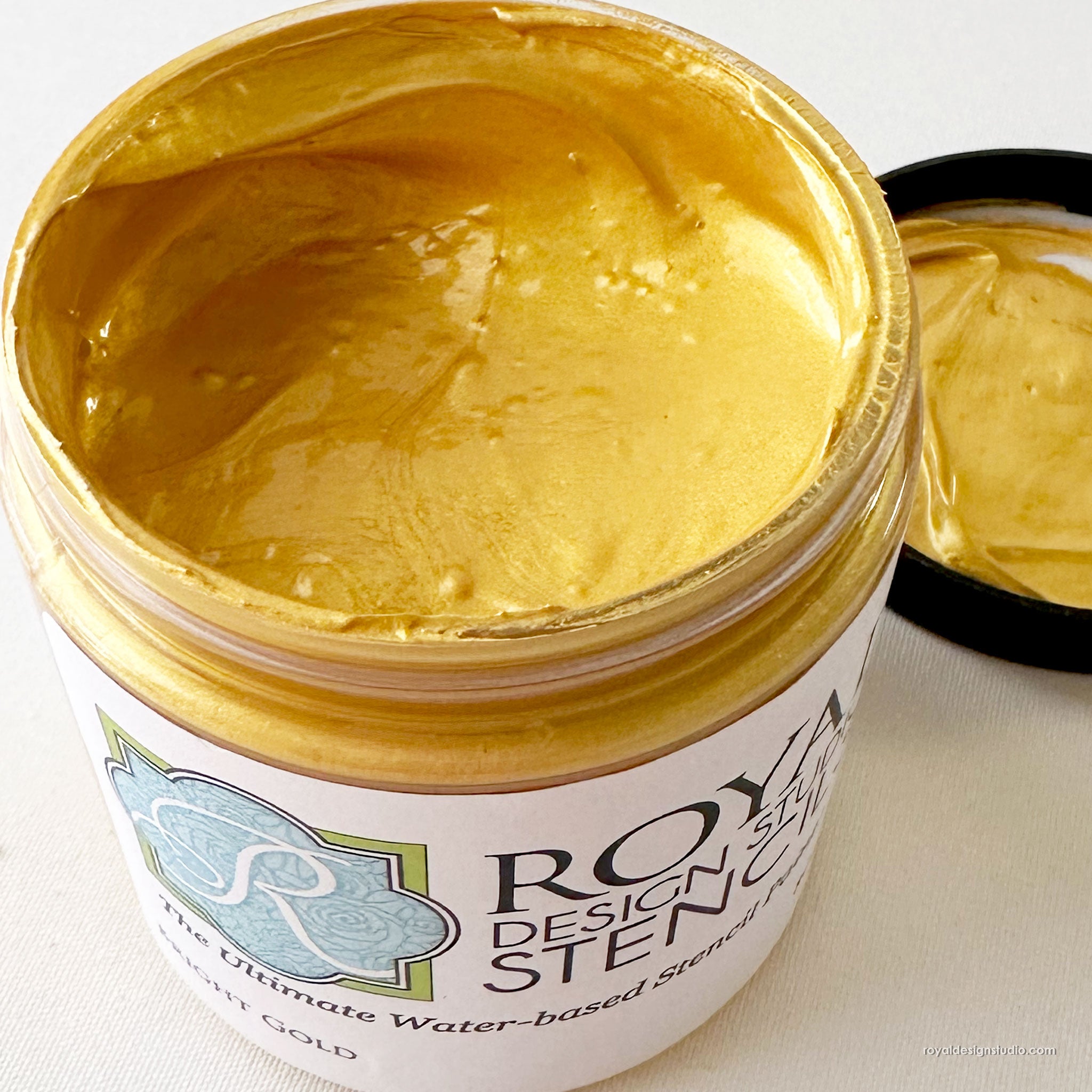 Bright Gold Stencil Creme