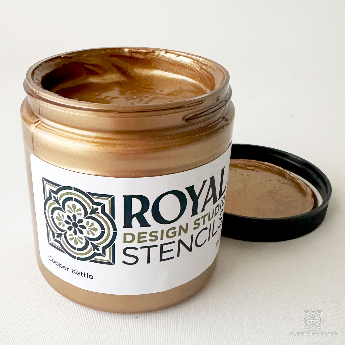 Copper Kettle Stencil Creme