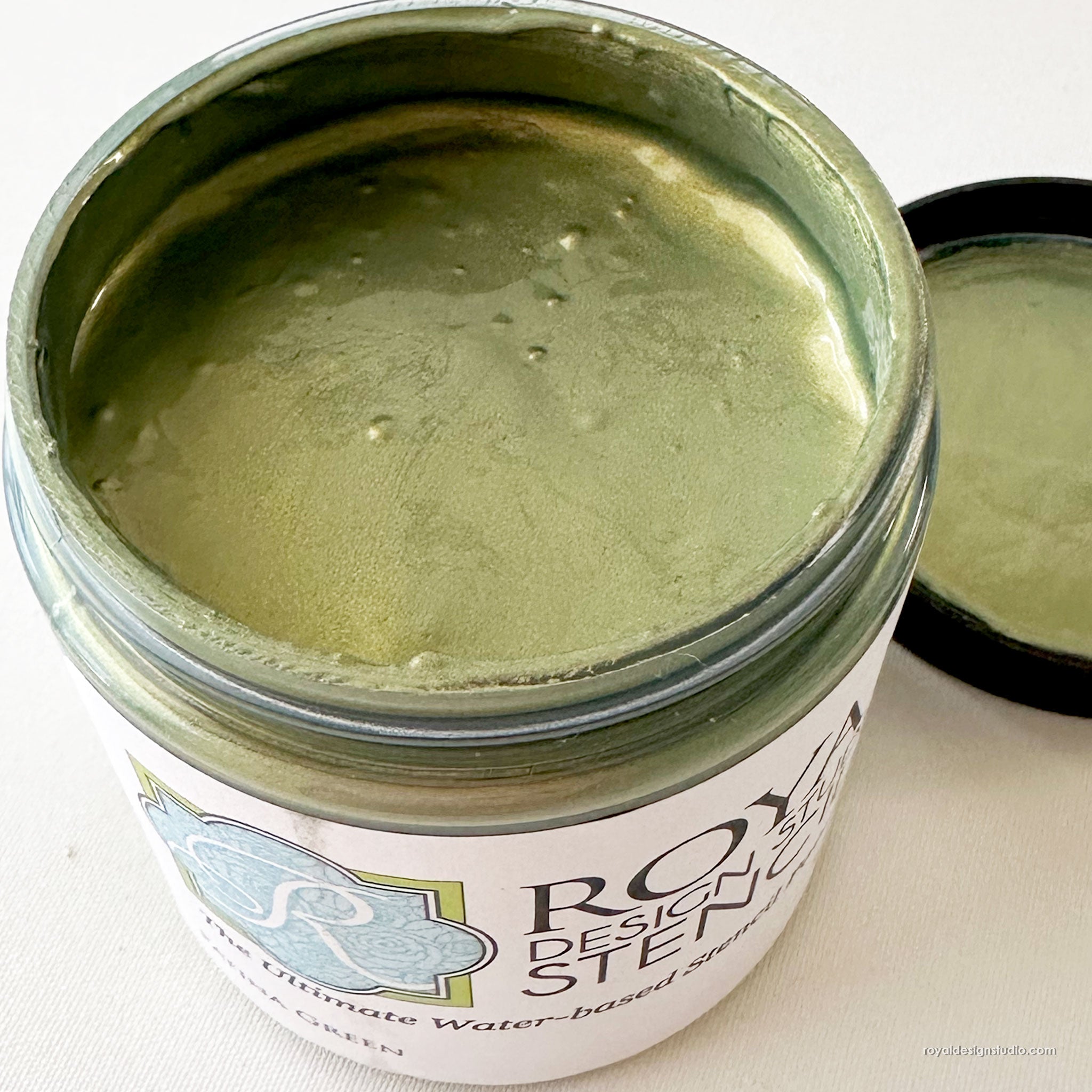 Patina Green Stencil Creme