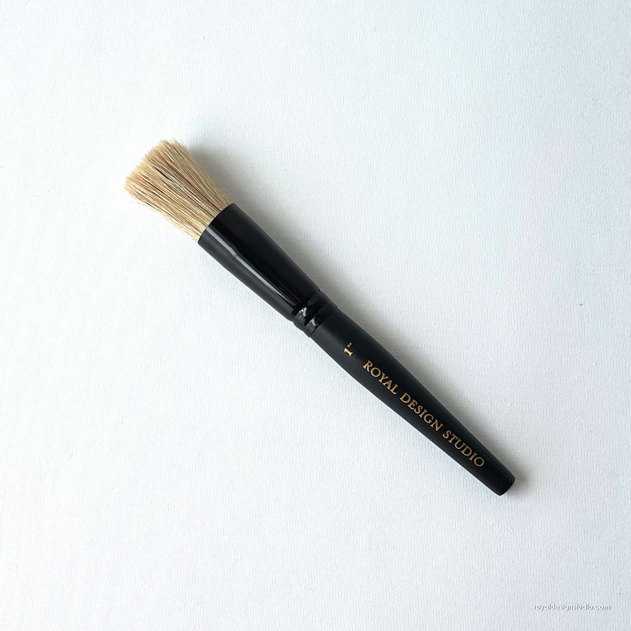 1" Stencil Brush and 2oz Stencil Creme Bundle