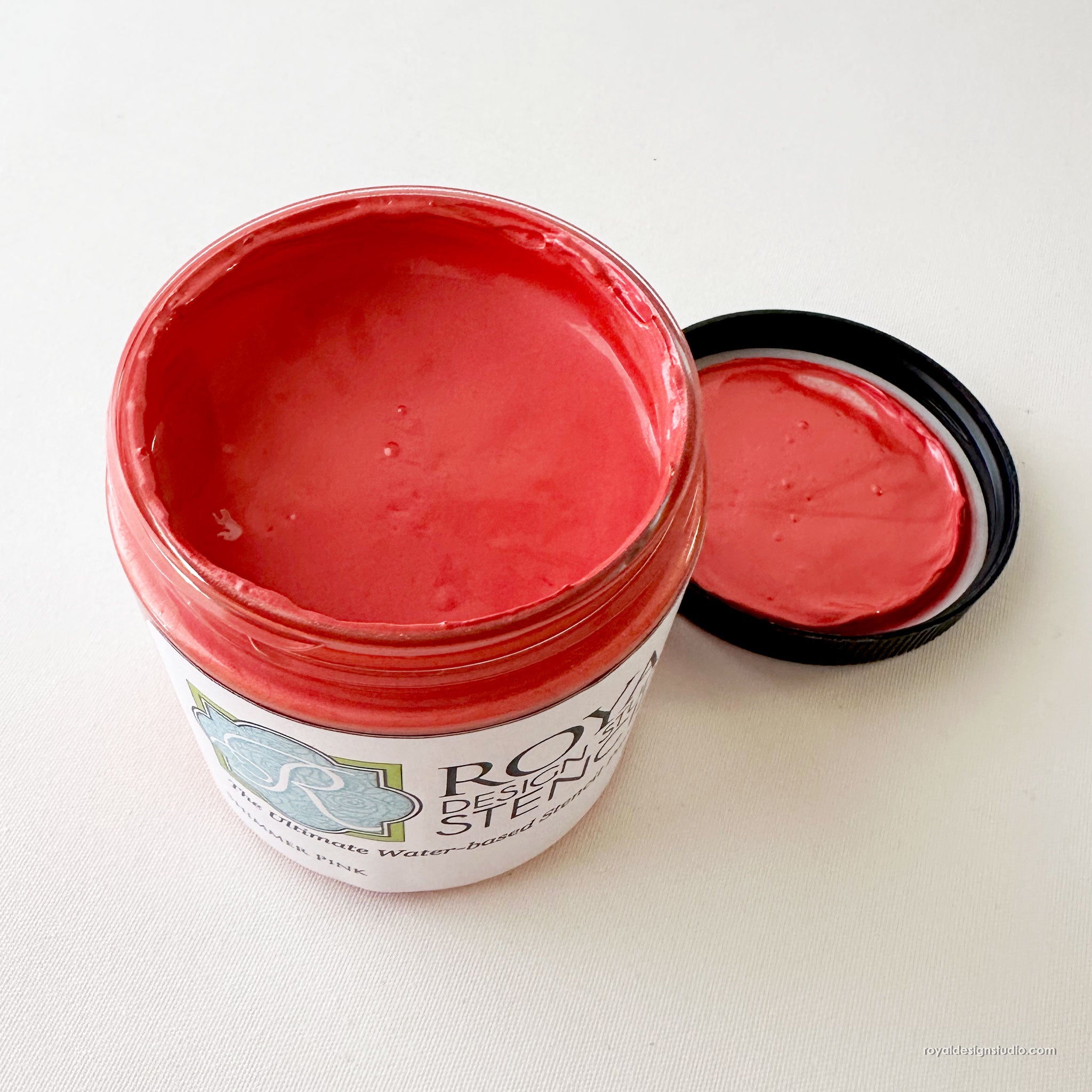 Shimmer Pink Stencil Creme