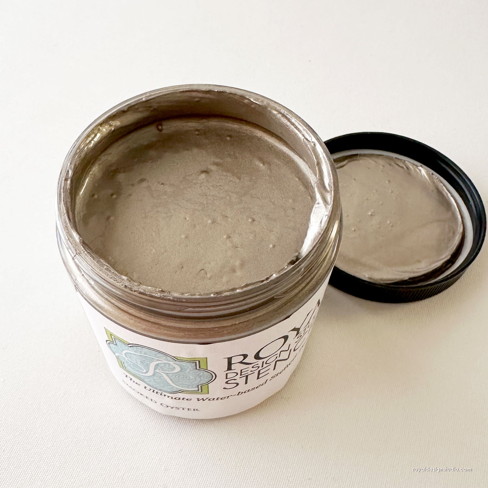 Smoked Oyster Stencil Creme