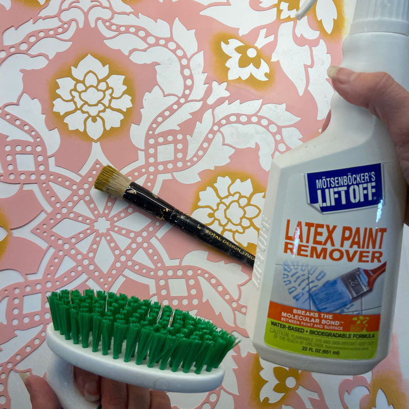 Latex Paint Remover