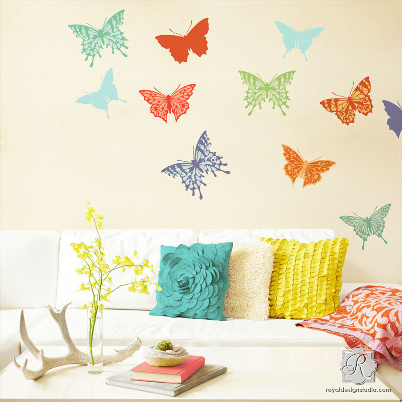 Papillon Butterfly Stencil Set