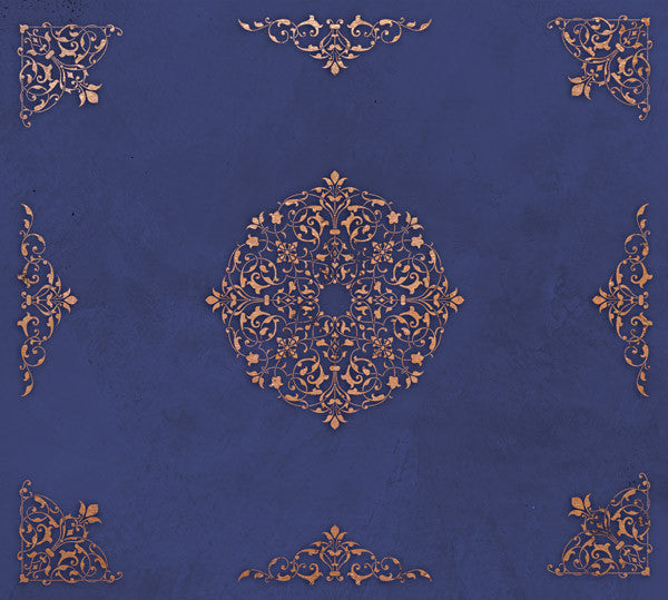 Paint a Large Ceiling with Elegant Ceiling Stencils - Ceiling Medallion Stencils, Corner Stencils, Border Stencils