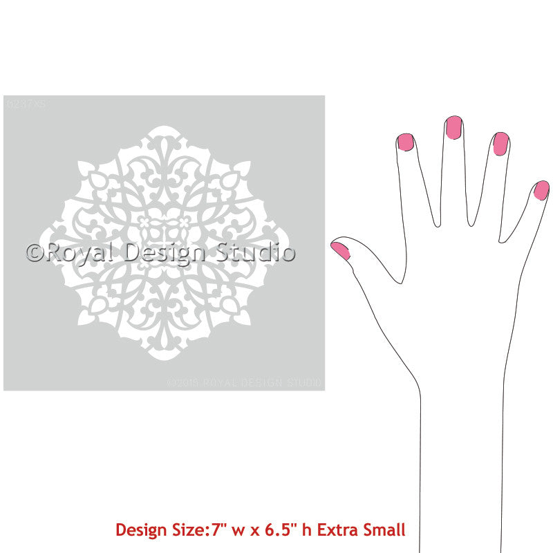 Asma Ornament Stencil - Royal Design Studio