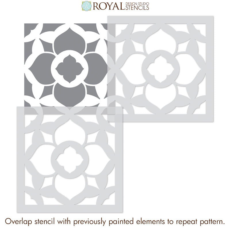 Duomo Tile Stencil