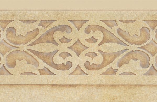 Florentine Grille Border Stencil