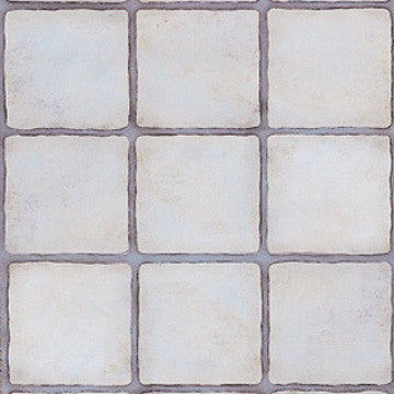 Ceramic Tiles Trompe L'oeil Wall Stencil for Realistic Tile Wall Art and Painted Floors