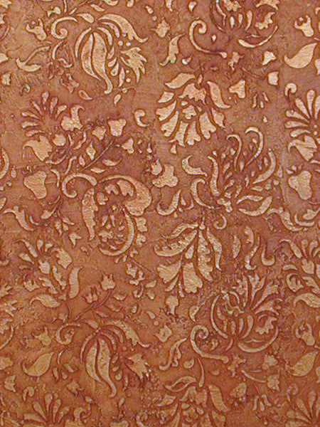 Allover Brocade Flowers Furniture Stencils for Stenciled Table Tops and Stenciled Dresser Drawers with Flower Patterns - Royal Design Studio