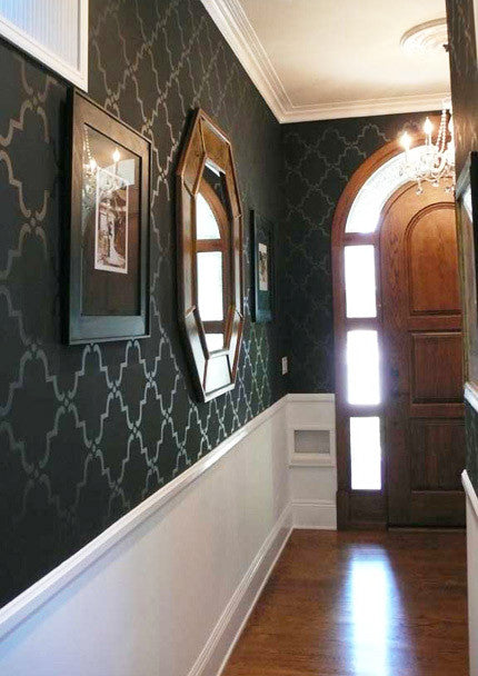 Moorish Trellis Wall Stencil