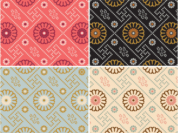 Oriental and Asian Home Decor Designs - DIY Wallpaper Wall Stencils - Royal Design Studio