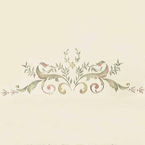 19th Century Centerpiece Ceiling Stencil - Royal Design Studio Stencils