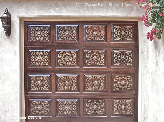 Villa Classic Panel Stencil By Royal Design Studio