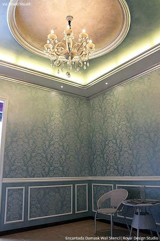 Classic European and Italian Designs - Wallpaper DIY Wall Stencils - Royal Design Studio