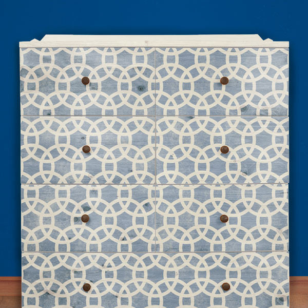 Geometric Circle Shapes for Cute or Exotic Wall Decor - Royal Design Stusio Meknes Circles Moroccan Painted Furniture Stencils
