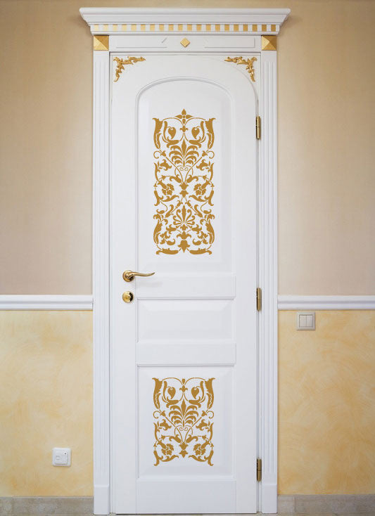Ornate Italian Panel Wall Stencils