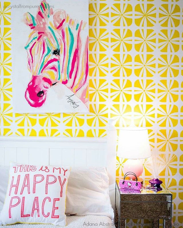 Colorful DIY Decor Painted Walls for Nursery Kids Room - Royal Design Studio
