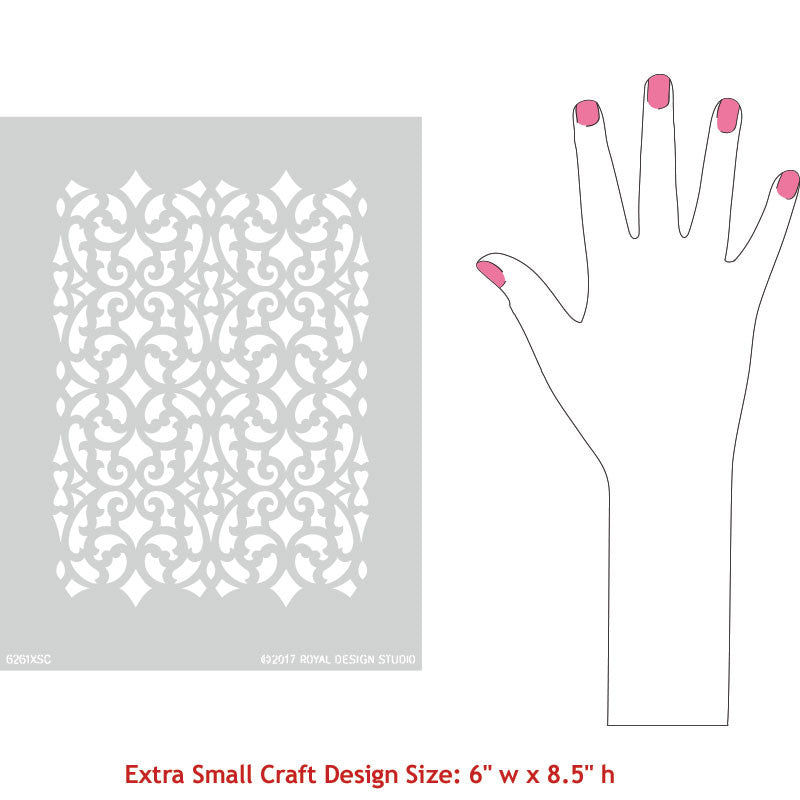 DIY Painting Craft Stencils for Easy Decorating - Royal Design Studio