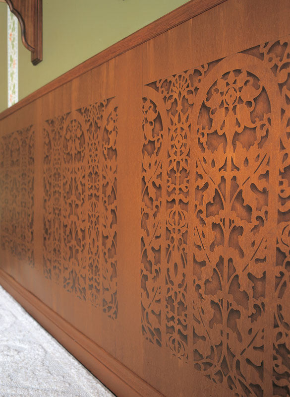 Border Stencils Carved Arch Panel 