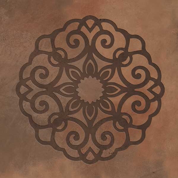 Decorative and Ornamental Lace Medallion Stencils - DIY Wall Mural Art with Pattern - Royal Design Studio