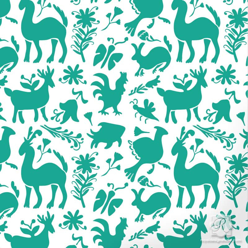 Otomi Folk Art Craft Stencil otomi-folk-art-craft-stencil