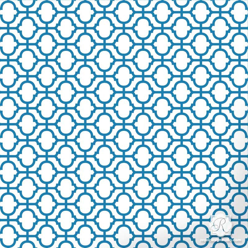 Casbah Trellis Moroccan Craft Stencil