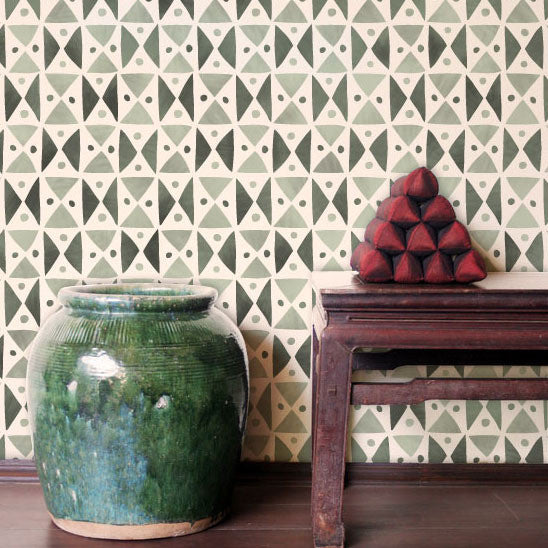 African Design and Tribal Pattern and Geometric Wall Stencils - Royal Design Studio