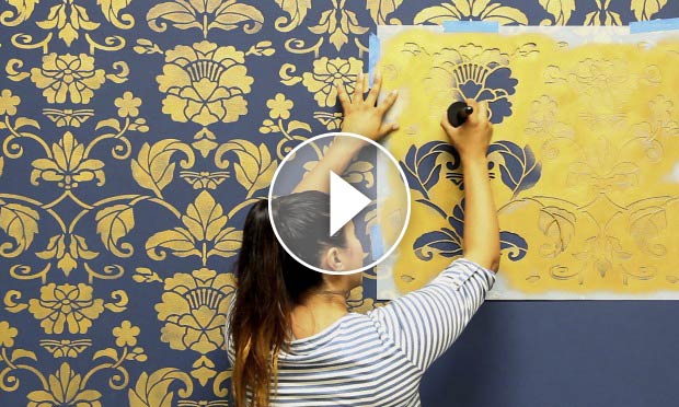 The Complete Beginner’s Guide to Wall Stenciling