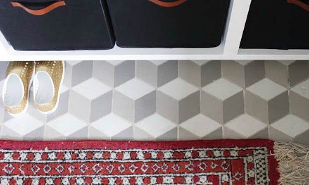 Better Homes & Gardens Loves Floor Stencils!