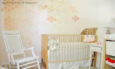 Sweetly Stenciled Nurseries